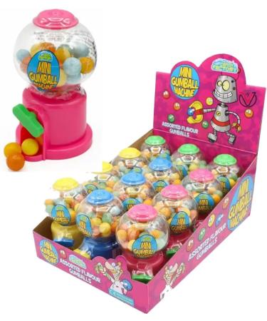 Crazy Candy Factory Mini Gumball Machine 35g | Pick Any Number of Packs - Buy Online on GoSupps.com