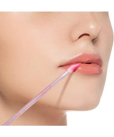 G2PLUS 200 PCS Disposable Lip Gloss Brushes - Crystal Pink Lipstick Applicator Wands for Makeup Application - Buy Online on GoSupps.com