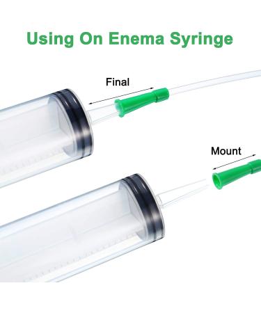 30-Piece Enema Supplies Replacement Tubings & Hose Kit - Non-Toxic, Flexible Rounded End for Smooth Insertion - 14 FR Thickness - Buy Online on GoSupps.com
