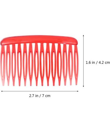 ifundom Hair Comb Clips 12 Pieces Twist Comb Side Hair Combs with 14 Teeth Hair Comb Hair Clip Combs for Fine Hair Accessory for Women (Random Color) - Buy Online on GoSupps.com