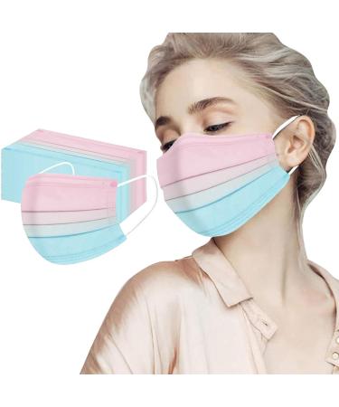 95Scloud-1 Disposable Face Masks for Adults - 10 Pack 3-Layer Breathable Non-Woven Mouth-Nose Protection with Ear Loops - Dust Protection Bandana Scarf for Men & Women - Buy Online on GoSupps.com