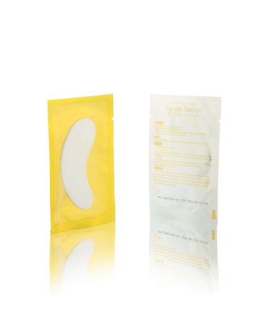 Voncasen 100 Pairs Set Under Eye Pads for Eyelash Extensions - Comfy and Cool Gel Patches - Gold Eye Mask Beauty Tool - Buy Online on GoSupps.com