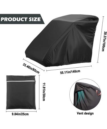 Universal Folding Garage for Bicycle Trailers | Waterproof 210D Oxford Cover with UV Protection | Ideal for Dog & Cargo Trailers - Buy Online on GoSupps.com