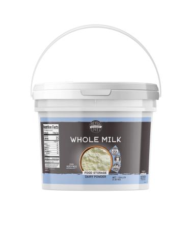 Birch & Meadow 1 Gallon of Whole Milk Powder, Light Sweet Taste 128 Fl Oz (Pack of 1)