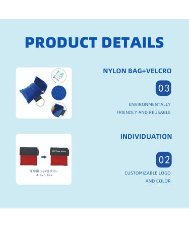 Buy First Aid Ventilation Masks - CPR Face Shields Key Rings & Ambubutel | International Shipping - Buy Online on GoSupps.com