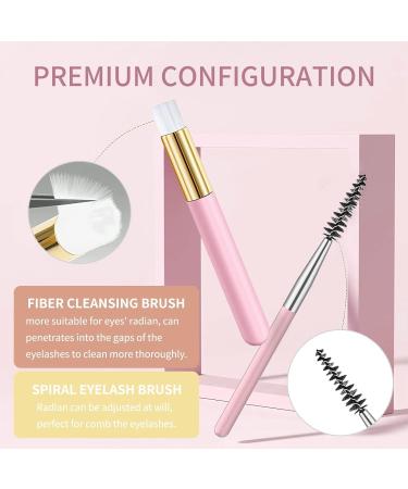 Lash Shampoo 60ML + Brush | Eyelid Foaming Cleanser for Extension Removal | Salon-Quality Makeup Remover - Buy Online on GoSupps.com