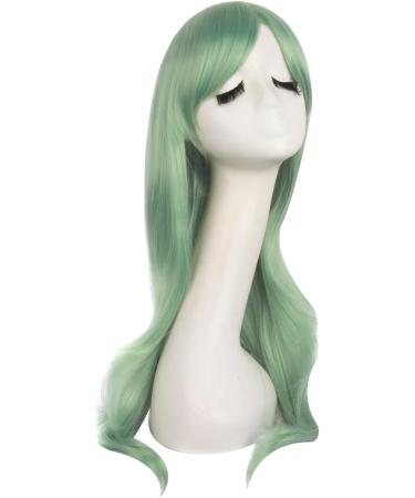 MapofBeauty 28 | 70cm Long Curly Hair Costume Cosplay Wig - Celadon Green - Buy Online on GoSupps.com