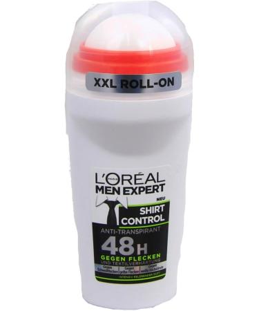  L'Oreal Paris L'Or al Men Expert 2-Pack 48-Hour Antiperspirant Roll-On Deodorants Against Stains and Fabric Hardening 2 x 50ml - Buy Online on GoSupps.com
