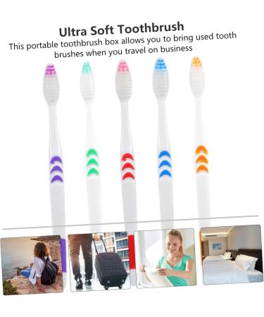 iPet Boom 30ct Disposable Travel Toothbrushes for Kids - Silk Bulk Family Toothbrushes for On-The-Go Care - Buy Online on GoSupps.com