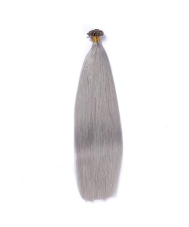 Buy Keratin Bonding 100% Remy Real Hair Extensions - Silver # - 50 Strands 70cm U-Tip | Novon Hair Extensions - Buy Online on GoSupps.com