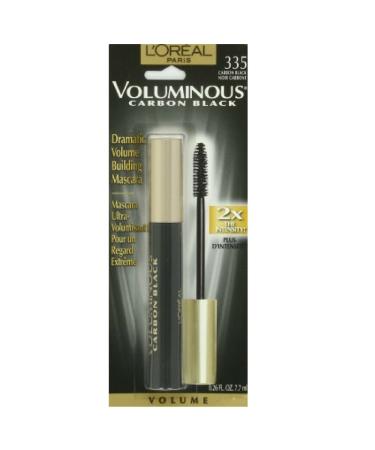 L'oreal Voluminous Original Crown Jewel Mascara 335 Carbon Black (2 Pack)