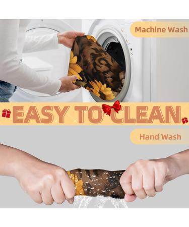 Sunflower Cat Beard Bib Apron | Beard Hair Catcher for Men | Perfect Father's Day & Christmas Gift with Suction Cups - Buy Online on GoSupps.com