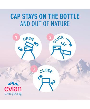 Evian Mineral water Still 12 x 750 ml - Buy Online on GoSupps.com