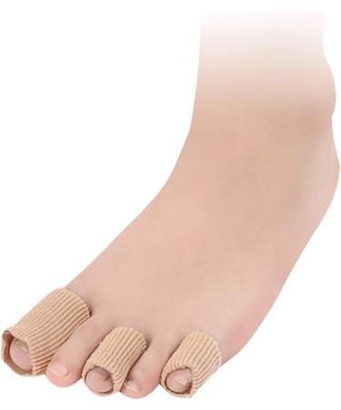 Elastic Sebs Nylon Toe Protector Pads - Soft Pain Relief Blister Guards for Men & Women - Size S (15cm) - International Shipping Available - Buy Online on GoSupps.com