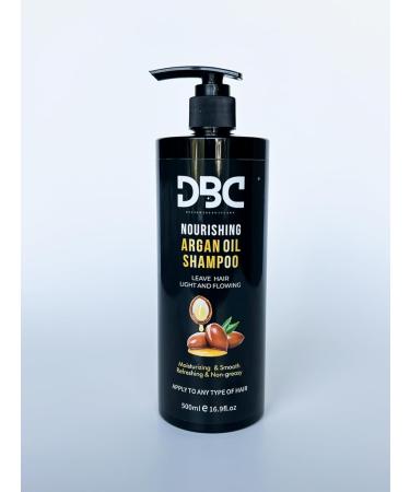 DBC Nourishing Argan Oil Shampoo 500ml - Moisturizing Non-Greasy & Refreshing for Light Flowing Hair - International Shipping Available - Buy Online on GoSupps.com
