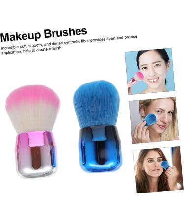 Beatifufu Mushroom Head Stucco Powder Blush Cosmetic Mushroom Brush Loose Powder Beauty Brush Makeup Brush Nail Dust Brush Blusher Brush Woman Makeup Brush Mushroom Head Brush - Buy Online on GoSupps.com