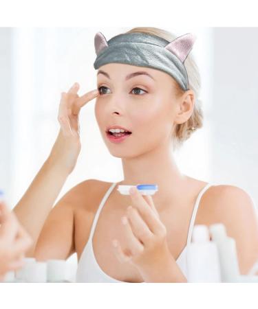 MIVAIUN 8 Pieces Cat Ears Elastic Headbands Spa Shower Face Washing Hairband Colourful Elastic Women's Lovely Animal Ears Hair Band Facial Headband Make Up Wrap Head Band For Spa Shower (Muticolor) - Buy Online on GoSupps.com