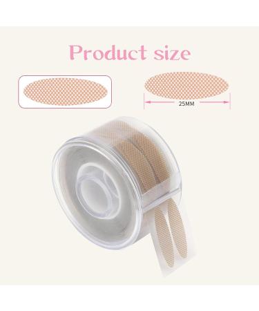 600pcs Double Eyelid Tapes with Fork Rods & Tweezers - Wide Lace Mesh Eyelid Stickers for Droopy & Hooded Eyes - Breathable & Waterproof Big Eye Makeup Tool - Buy Online on GoSupps.com