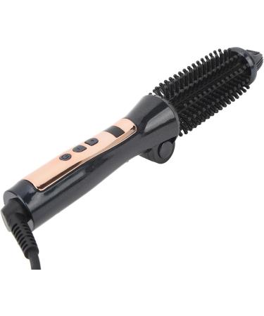 Curling Iron Brush Foldable Portable Hot Curler Brush Electric Hair Curler Heat Styling Brush with Anti Scald Comb Teeth for Hair Styling (UK Plug) - Buy Online on GoSupps.com
