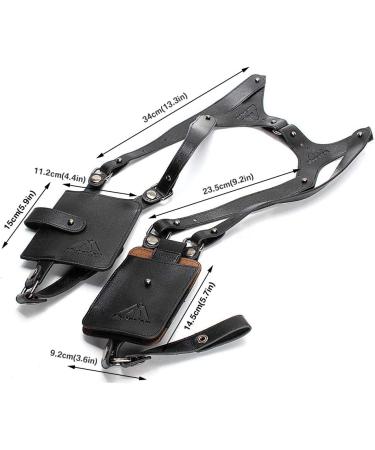 Neween Anti-Theft Underarm Strap Wallet Shoulder Holster Bag - Black - Buy Online on GoSupps.com