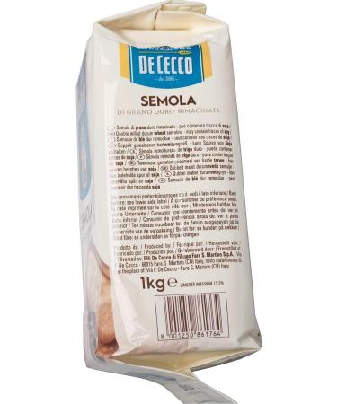 TESTPAKKET De Cecco Divella Caputo Remilled Durum Wheat Semolina Harttarwegries 15 x 1kg - Buy Online on GoSupps.com