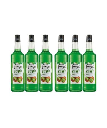 Fuego Kiwi Syrup - 6 x 1L