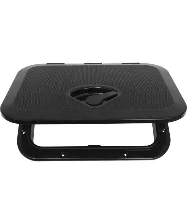 Amarine Made Marine Access Hatch Boat Lid 10-5/8 X 14-3/4 - White/Black 270mmx375mm - Buy Online on GoSupps.com
