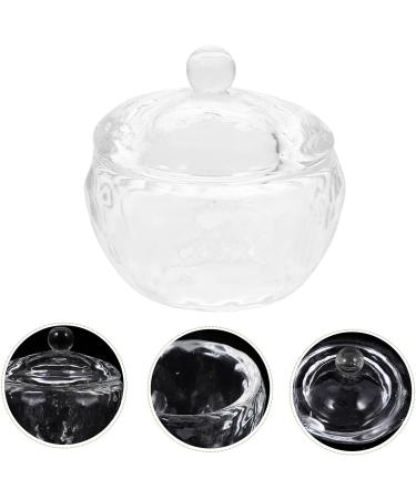 UPKOCH Decor Nail Dish Bowl with Lids Nail Art Accessories Nail Dish with Lid Nail Cups Dappen Dish for Acrylic Nails Nail Accessories Nail Liquid Holder Nail Art Dish Glass Manicure Tool - Buy Online on GoSupps.com