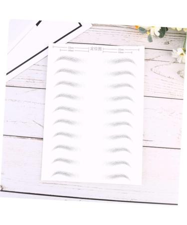 DOITOOL 4 Sheets Authentic Eyebrows Stickers Eyebrow Makeup Tools Eyebrow Stickers 3d Patch Water Proof - Buy Online on GoSupps.com