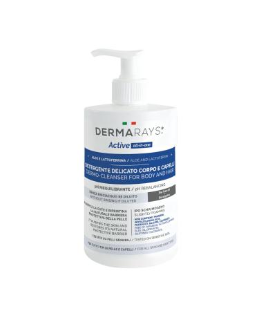 Detergente delicato per corpo e capelli - Dermarays Active - All-in-one