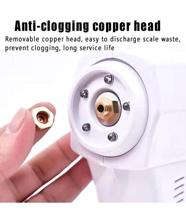 Portable Hair Nano Steamer Nano Spray Steamer with 260ml Liquid Container 0.26 nm Vapor Fog Molecules Adjustable Intensity and Detachable Nozzle for Home Office Hotel Hospital - Buy Online on GoSupps.com