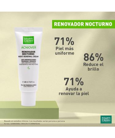 MARTIDERM ACNIOVER RENOVATIVE NOCT.40 ml PARA2 - Buy Online on GoSupps.com