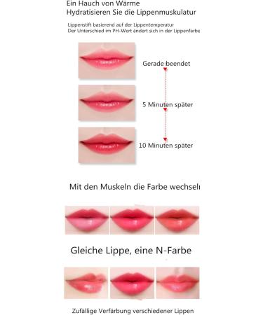 OEDO Cherry Blossom Healthy Red Lipstick Temperature Change Color Waterproof Non-Stick Cup Lip Balm Lip Gloss Rich Pigment Karotten - Buy Online on GoSupps.com