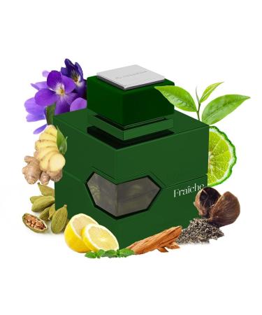 Al Haramain LAventure Fraiche for Unisex - 3.38 oz Extrait De Parfum 3.38 Fl Oz (Pack of 1) Fresh - Buy Online on GoSupps.com