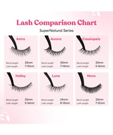 Silly George SuperNatural Lash | Lightweight Comfortable Natural Look | Flexible Band for Easy Wear (Halley) - Buy Online on GoSupps.com