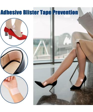 Moleskin Blister Prevention Padding for Feet - 20 Sheets | Blister Pads for Shoes & Boots | Reduce Friction Pain | Hiking & Outdoor Activities (Lint-Free) - Buy Online on GoSupps.com