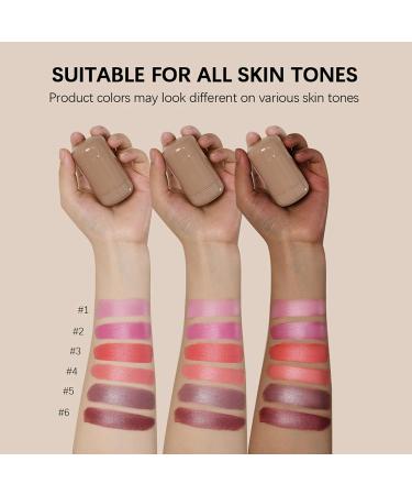 Multipurpose Long Lasting Smooth Blush Stick Blush Stick Stylish Lasting Smooth Multipurpose Comestic Cream Blush for Cheek Lip Gloss Cheek Solid Moisturizer Stick (Neutral Peach 0.2 OZ) Neutral Peach 1 count (Pack of 1) - Buy Online on GoSupps.com