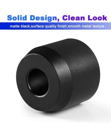 2Pcs Men's Safety Razor Stand - Premium Aluminum Alloy Matte Black Double Edged Razor Holder - Retro Design for Men and Women - Long Handle DE Razor Base Tool - Shaver Accessories - Buy Online on GoSupps.com