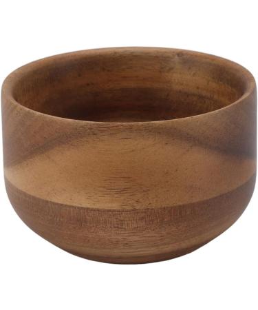 Qukaim Wooden Shaving Bowl for Men - Burr Free Compact Shaving Cream Cup for Home & Salon Use - Buy Online on GoSupps.com