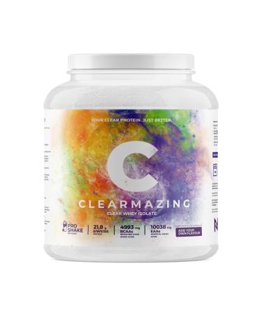 Clearmazing Clear Whey Isolate Neutral 1kg can |87% protein content |Lactose -free |Tasteless |Without sweeteners |40 portions |NF24