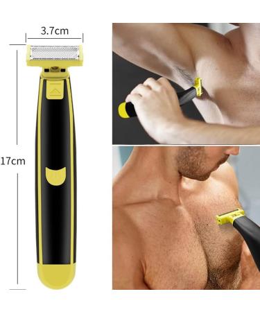 Stellaya Shaver Stellaya Stellaya Full Body Washes Wet & Dry Shaver Stellaya Mens Shaver Stellaya Electric Body Hair Trimmer Wet and Dry Electric Shaver (1set) - Buy Online on GoSupps.com