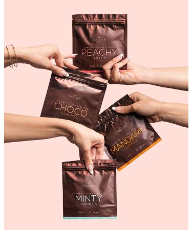 Cocosolis Coffee Body Scrub Set - Luxurious Gift for Women | 3 Peeling Body + 1 Face Scrub (280g) - Essential Oils - Buy Online on GoSupps.com