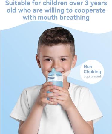 Cordless Nasal Care Sinus Cleaner Machine - Pale Blue - Buy Online on GoSupps.com