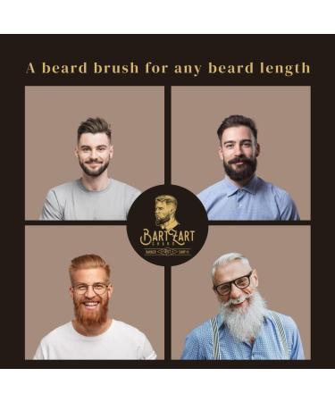 Bartzart Bartscher Klein for Men | Wild Boar Bristle Beard Brush & Comb Set | Premium Beard Care & Gift (Shears & Brush) - International Shipping Available - Buy Online on GoSupps.com