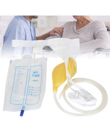 Portable Urinal Bag - Wearable Silicone Urine Collector for Elderly Latex Spill Proof Ideal for Urinary Incontinence - Buy Online on GoSupps.com