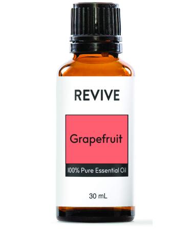 Grapefruit Essential Oil 30mL by REVIVE Essential Oils - REVIVEEO - 100% Pure Therapeutic Grade For Diffuser Humidifier Massage Aromatherapy Skin & Hair Care