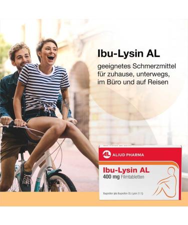 Buy IBU Lysin AL 400 mg Film-Coated Tablets - 50 Count | Fast International Shipping - Buy Online on GoSupps.com