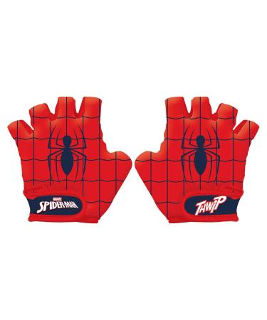Disney Boys Spiderman Cycling Gloves Multicoloured Size S (Hand circumference approx. 15cm) Single