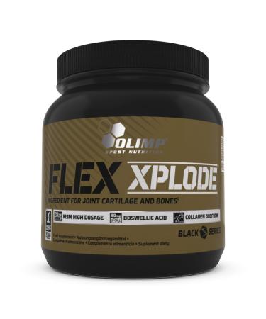 Olimp flex xplode collagen powder-supports healthy bones and joints vitamin C & 5 mineral complex type I & II collagen 360g orange orange 360 g (1 Pack) - Buy Online on GoSupps.com