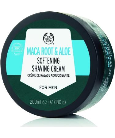 The Bo.dy Shop Maca Root & Aloe Softening Shaving Cream for Men - Feel Refreshed And Moisturised